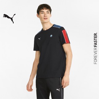 PUMA AUTO - เสื้อยืดผู้ชาย BMW M Motorsport T7 สีดำ - APP - 53336704