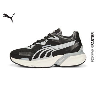 PUMA EVOLUTION - สนีกเกอร์ PWRFRAME Aerogram สีดำ - FTW - 38716902