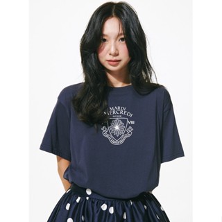 🇰🇷 พรี Mardi Mercredi Tshirt Alumni Small Emblem