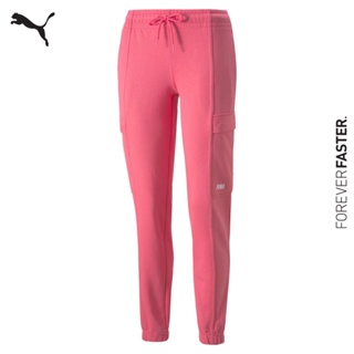 PUMA PRIME/SELECT - กางเกงขายาวผู้หญิง SWxP Cargo Pants Women สีชมพู - APP - 53574082