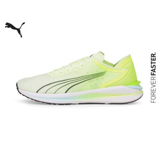 PUMA RUNNING - รองเท้าวิ่งผู้ชาย Electrify Nitro สีเหลือง - FTW - 19517311