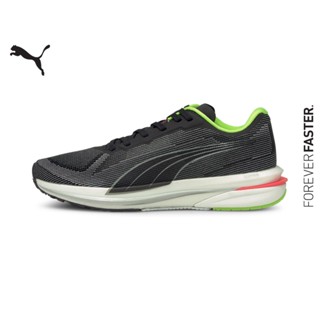 PUMA RUNNING - รองเท้าวิ่งผู้หญิง Velocity NITRO สีดำ - FTW - 19569711