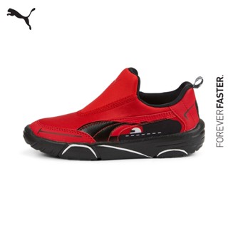 PUMA AUTO - รองเท้าเด็ก Scuderia Ferrari Bao Kart Motorsport Shoes สีแดง - FTW - 30738001