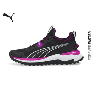 PUMA RUNNING - รองเท้าวิ่งผู้หญิง Voyage Nitro -  สีดำ - FTW - 19550507