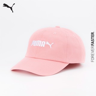 PUMA BASICS - หมวกแก๊ป Essentials No. 2 Logo สีชมพู - ACC - 02288506