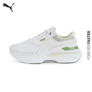 PUMA EVOLUTION - รองเท้าผ้าใบผู้หญิง Kosmo Rider Feminine Tech Sneakers สีขาว - FTW - 38655202