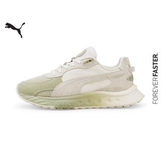 PUMA EVOLUTION - รองเท้ากีฬาผู้หญิง Wild Rider Soft สีเขียว - FTW - 38486602