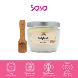 Sabon Green Rose Body Scrub 600g