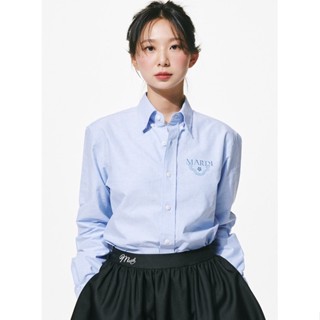 🇰🇷 พรี Mardi Mercredi Oxford Shirt Alumni Classique