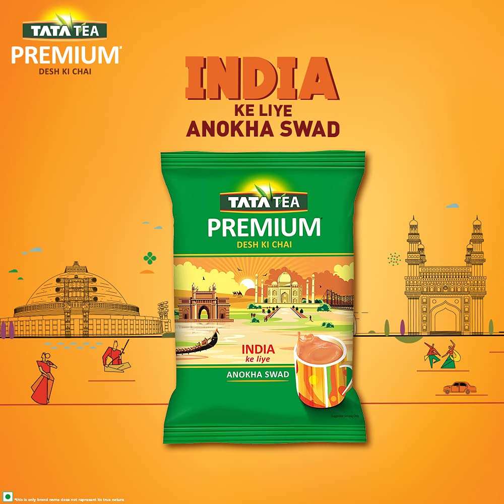 TATA Tea Premium ชาดำอินเดียรัฐอัสสัมที่รสชาติดีที่สุด 250 g