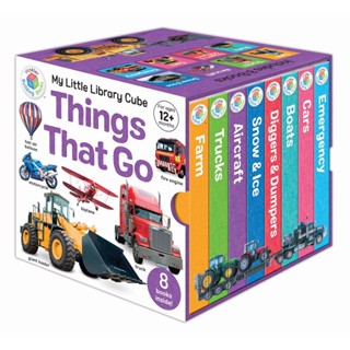 Asia Books หนังสือภาษาอังกฤษ BUILDING BLOCKS MY LITTLE CUBE: THINGS THAT GO