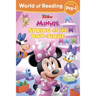 Asia Books หนังสือภาษาอังกฤษ DISNEY JUNIOR MINNIE SPRING AT THE BOW-TIQUE (WOR PRE-1)