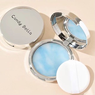 CANDY BELLA Blue Sky and Cloud Oil Control Pressed Powder แป้งเนื้อฟิล์ม แป้งบลูบล็อค ซับมัน เบลอรูขุมขน