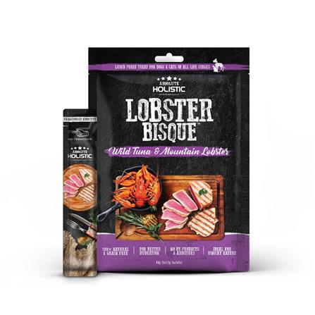 ขนมสุนัขและแมว ABSOLUTE HOLISTIC BISQUE WILD TUNA AND MOUNTAIN LOBSTER แพ็ก 5 ชิ้น