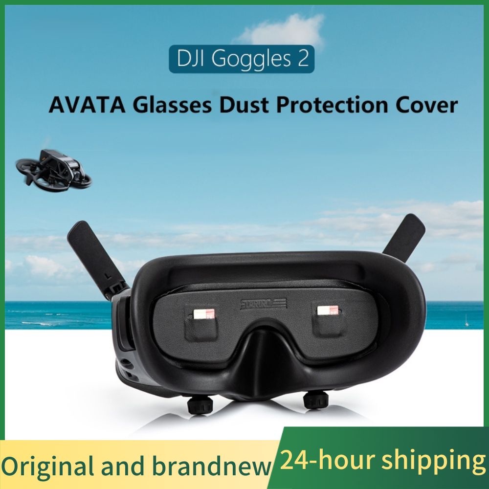 DJI Avata Goggle 2 Protective Case Dustproof Glasses Lens Protective Case Can Store SD Card PU Mater