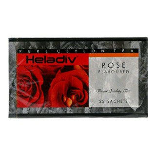 เฮลาดิฟ ชาซีลอนกลิ่นกุหลาบ Heladiv Pure Ceylon Tea Rose Flavoured 50g.