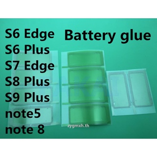 สติกเกอร์กาวแบตเตอรี่ สําหรับ Samsung Galaxy S6 Edge S7 Edge S8 S8+ S9 S9+ note 5 note8 8 Plus S7 S6 Plus T