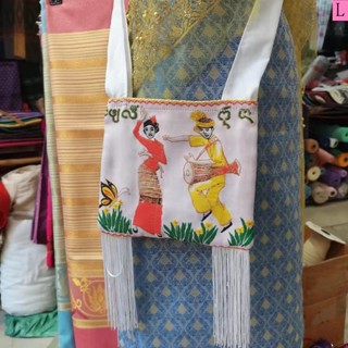 กระเป๋า แฮนด์เมด ประดับพู่ หลากสี สไตล์ตะวันตก ตะวันตก สําหรับใส่เสื้อผ้า