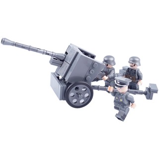 โมเดลฟิกเกอร์ไม้ Cannon AK40 P-View Soldier Wu MOC ของเล่นสําหรับเด็ก