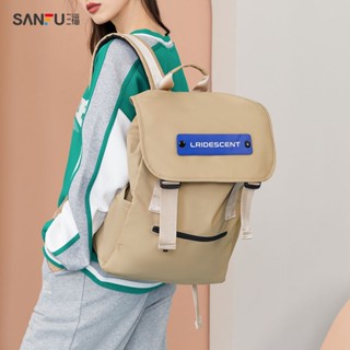 ▩Sanfu 2022 Unisex Casual Series Alphabet Label Double Button Hijab Backpack Universal Bag 459687