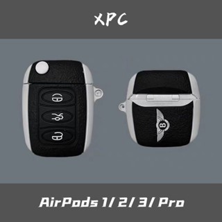 ✽✣◕Creative Bentley กุญแจรถ airpods ฝาครอบป้องกัน 2 Apple ไร้สายบลูทูธ AirPods Pro3 รุ่นหูฟังเปลือก