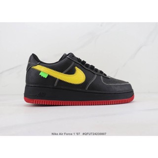 Nike Air Force 107 Nike Air Force One รองเท้าผ้าใบลําลอง ข้อสั้น อเนกประสงค์