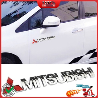 Sp.b สติกเกอร์ติดกันชนรถยนต์ เป็นมิตรกับสิ่งแวดล้อม ทนทาน สําหรับ Mitsubishi