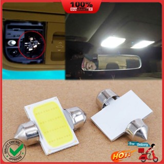 Sp.b โคมไฟ LED COB 12V สีขาว สําหรับติดตกแต่งภายในรถยนต์ รถตู้ บ้าน อ่านหนังสือ 2 ชิ้น