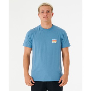 RIP CURL เสื้อยืด 03QMTE SURF REVIVAL PEAK TEE A23