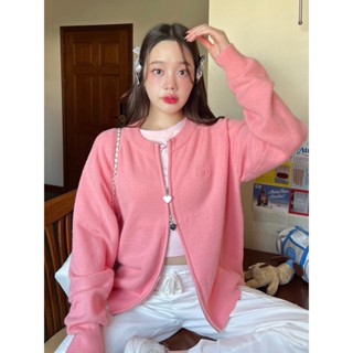 🧽Fluffy cardigan 490 baht🧸🥣 cintage♡︎ สีพีชช🍑🍑