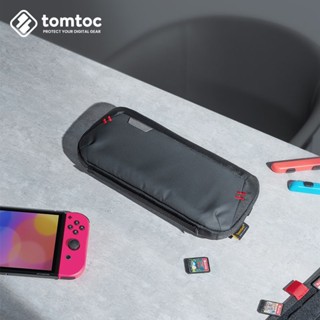 Tomtoc Switch OLED กระเป๋าเก็บการ์ดเกม Arccos Series ทรงคลัทช์ แบบนิ่ม สําหรับ Nintendo Switch OLED Switch