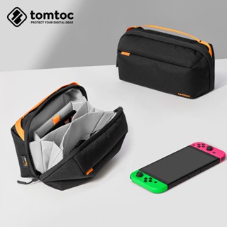 Tomtoc กระเป๋าเคสป้องกัน OLED แบบพับได้ สําหรับ Nintendo Switch