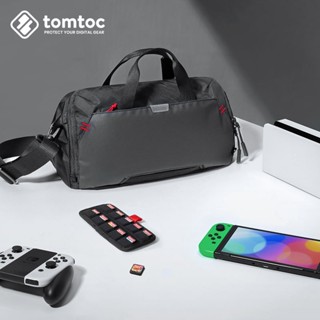 Tomtoc Switch OLED กระเป๋าเคสป้องกัน ความจุขนาดใหญ่ สําหรับ Nintendo Switch OLED Switch