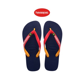 Havaianas รองเท้าแตะ BRASIL MIX FC PR  NAVY / RED RUBY BLUE รุ่น 41232065603BLXX (รองเท้าผู้ชาย รองเท้าผู้หญิง รองเท้า รองเท้าแตะชาย รองเท้าแตะหญิง)