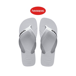 Havaianas รองเท้าแตะ Casual 2.0 Flip Flops - White/Grey Ice รุ่น 41456028275WTXX (รองเท้าแตะ รองเท้าผู้ชาย รองเท้าแตะชาย)