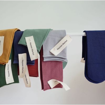 INSKorean Socks Women's Combed Cotton Tube Socks Women's Maternity Socks Straight Curling Bunching S