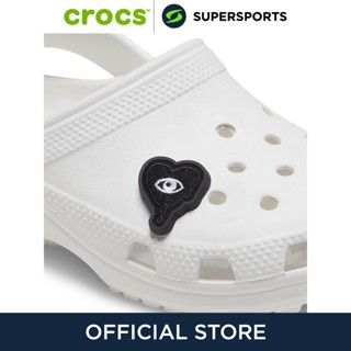 CROCS Jibbitz Dripping Black Heart Patch ตัวติดรองเท้า