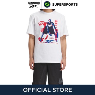 REEBOK Basketball Iverson Graphic เสื้อยืดผู้ชาย