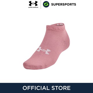 UNDER ARMOUR Essential Low Cut ถุงเท้าออกกำลังกายผู้ใหญ่ (แพ็ค 3 คู่)