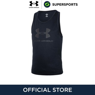 UNDER ARMOUR Sportstyle Logo เสื้อกล้ามออกกำลังกายผู้ชาย