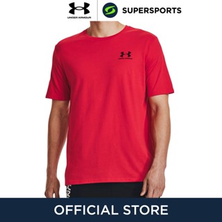 UNDER ARMOUR Sportstyle Left Chest Short Sleeve เสื้อออกกำลังกายผู้ชาย