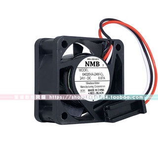 พัดลมระบบ FANUC NMB 04020VA-24M-CL A90L-0001-0510 24V 0.07A