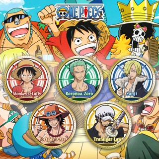 ✗❃One Piece King Luffy Saurona ความงาม Chopper อะนิเมะอุปกรณ์ต่อพ่วง Badge Baji จี้ตกแต่ง 06