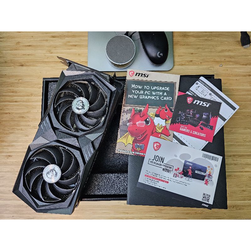 การ์ดจอ MSI GamingX 3060ti 8gb ประกันไทยถึง 08/24 แกะออกจากเครื่อง ขายตามสภาพจริง เทสโหลดหนักแล้วด้ว