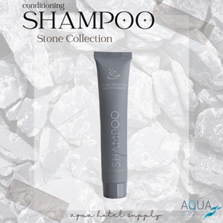 แชมพูโรงแรม แชมพูสระผม รุ่น Stone Shampoo [แพ็คชนิดละ125ชิ้น] ของใช้ในโรงแรม ของโรงแรม อเมนิตี้ Hotel Amenities