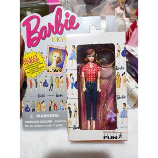 **แพคไม่สวย** พวงกุญแจบาร์บี้ Barbie keychain ขนาดประมาณ 5 นิ้ว