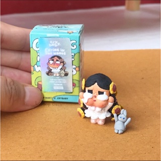 (พรีออเดอร์)ของจิ๋วCrybaby mini เปียดำ งานคัสตอม พร้อมการ์ด+กล่องจิ๋ว