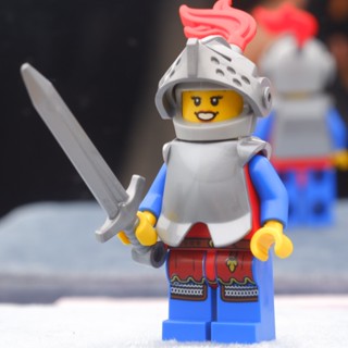 LEGO Lion Knight Silver Armor Castle &amp; Kingdom