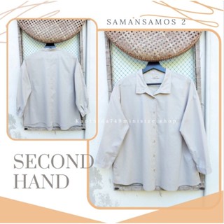 เสื้อเชิ้ตแขนยาวป้ายSamansamos2สภาพดี