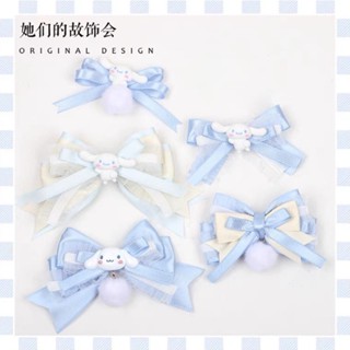 ☫Lolitaอุปกรณ์เสริมผมFurry Big-Earedสุนัขน่ารักฤดูใบไม้ร่วงและฤดูหนาวปากปลาHairpin 2021 ใหม่ญี่ปุ่นLolita Headwear